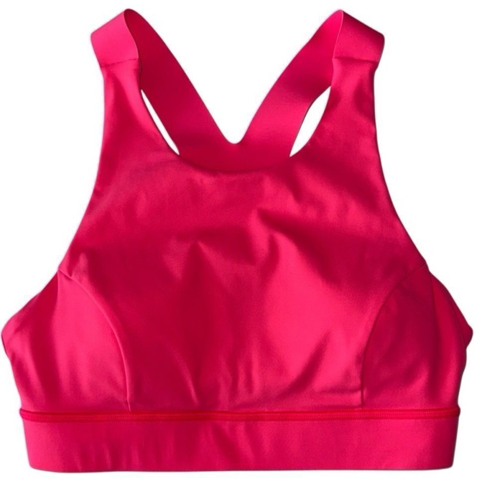 Lululemon Fast Free Bra (Nulux) Razzle Size 6 Sports Bra
